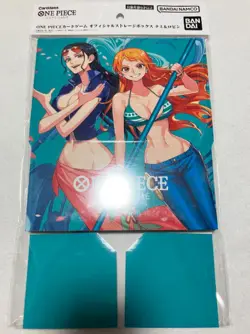 Nami & Robin Deck Box Case One Piece Card Game Official Storage Box NEW - Image 1