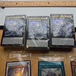 Yu-Gi-Oh Blue Eyes White Destiny 3x Sealed Decks And All 3 Promo Cards - Image 2