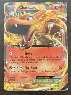 Charizard Ex 11/106 - Holo - 2014 Pokemon Card Xy Flashfire - Image 3