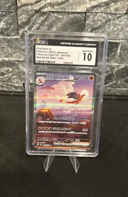 CGC 10 Charizard ex 201/165 Sv2a: Pokemon Card 151 Holo (Japanese) (2023) - Image 3