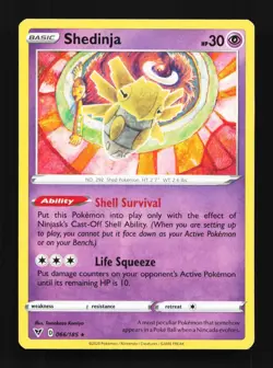 Shedinja 066/185 Vivid Voltage English Pokemon Card TCG - Image 3
