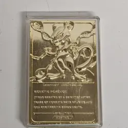 Mewtwo 23K Gold Pokémon Card 1999 Burger King w/ Original Box (No Pokéball) - Image 3
