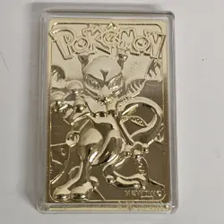 Mewtwo 23K Gold Pokémon Card 1999 Burger King w/ Original Box (No Pokéball) - Image 6