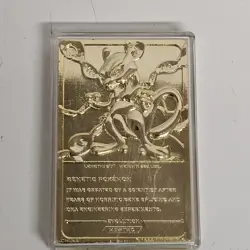 Mewtwo 23K Gold Pokémon Card 1999 Burger King w/ Original Box (No Pokéball) - Image 7