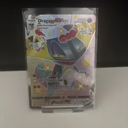 SWSH097 Dragapult VMAX Sword Shield Black Star Promo Pokemon Card TCG Ultra Rare - Image 1