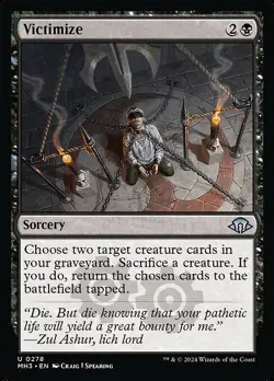 Victimize MTG Modern Horizons 3 Uncommon NM x4 - Magic Card - Image 1