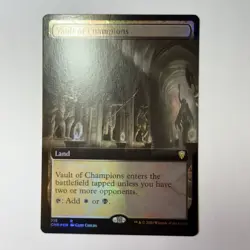 Vault of Champions Foil Extended Art MTG Commander Legends Rare Card Magic - Image 3
