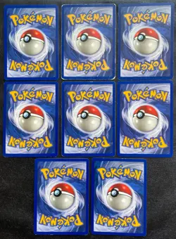 Fossil (1999) 1st edition Complete Common and Uncommon Set (32 cards) - PLAYED - Image 14