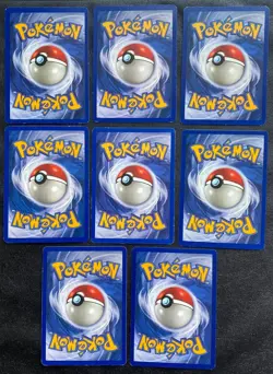 Fossil (1999) 1st edition Complete Common and Uncommon Set (32 cards) - PLAYED - Image 7