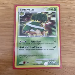 Torterra | 17/130 | Holo | Diamond & Pearl Base Set | Pokemon Card 2007 | NM 🍃 - Image 4