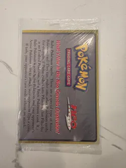 SEALED Marill Black Star Promo #29 Neo Genesis WOTC Vintage New Pokemon Card - Image 4