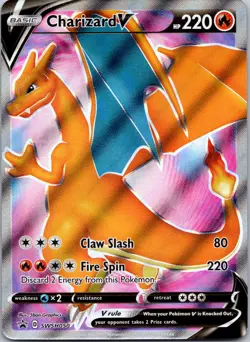 Charizard V SWSH050 NM Pokemon Card TCG - Image 3