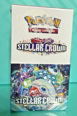 Pokemon Stellar Crown Booster Box (18 Packs) Brand New - Image 2