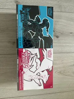 ✅Pokemon Center Elite Trainer Box ETB Black Bolt White Flare. Ready To Ship✅ - Image 1