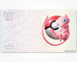 Pokemon TCG Scarlet & Violet 151 UPC Mew Play-mat Mousepad New Pokémon Field 🔥 - Image 1