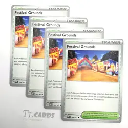 Festival Grounds 149/167 x4 - 4x Trainer Playset Pokemon S&V Twilight Masquerade - Image 1