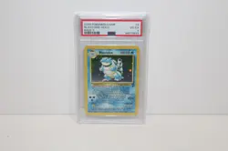 Vintage 2000 Original Pokémon Blastoise Base Set 2 II Holo #2/130 PSA Graded 4 - Image 11