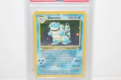 Vintage 2000 Original Pokémon Blastoise Base Set 2 II Holo #2/130 PSA Graded 4 - Image 14