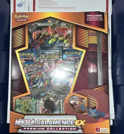 Pokemon TCG Mega Salamence EX Premium Collection BOX-XY BASE-ROARING SKIES NM - Image 23