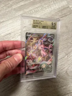Beckett 9.5 Espeon V Sr Eevee Heroes 081/069 Pokémon Japanese NM+ Alt Art PSA - Image 2