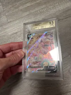 Beckett 9.5 Espeon V Sr Eevee Heroes 081/069 Pokémon Japanese NM+ Alt Art PSA - Image 3