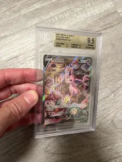 Beckett 9.5 Espeon V Sr Eevee Heroes 081/069 Pokémon Japanese NM+ Alt Art PSA - Image 8