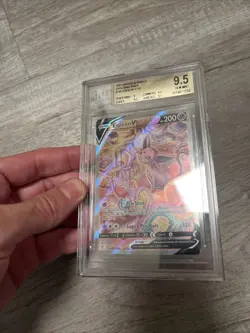 Beckett 9.5 Espeon V Sr Eevee Heroes 081/069 Pokémon Japanese NM+ Alt Art PSA - Image 9
