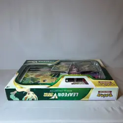 Pokemon Leafeon V Star Special Collection Box Sealed NEW Fusion Strike - Image 5