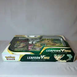 Pokemon Leafeon V Star Special Collection Box Sealed NEW Fusion Strike - Image 6