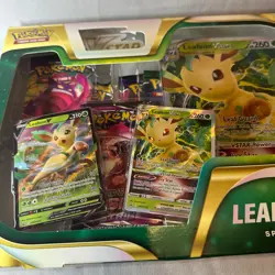 Pokemon Leafeon V Star Special Collection Box Sealed NEW Fusion Strike - Image 7