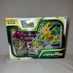 Pokemon Leafeon V Star Special Collection Box Sealed NEW Fusion Strike - Image 8