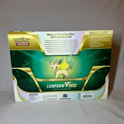 Pokemon Leafeon V Star Special Collection Box Sealed NEW Fusion Strike - Image 9