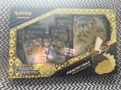 Pokemon TCG: Crown Zenith Special Collection Pikachu VMAX NEW AND SEALED IN HAND - Image 14