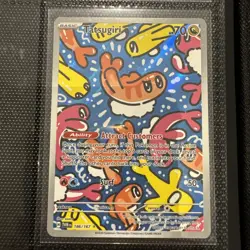 Tatsugiri 186/167 Illustration Rare Full Art Twilight Masquerade Pokemon TCG - Image 1