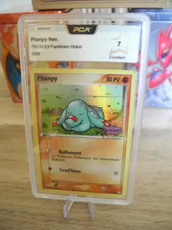 POKEMON PCA 7 CARD - PHANPY REVERSE HOLO - HOLON GHOSTS (2006) - EXCELLENT CONDITION - Image 1