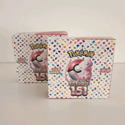 2x Japanese Pokémon TCG 151 Booster Box SV2a Factory Sealed Shrink Wrap - Image 1