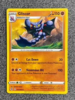 Gliscor 141/264 NM EN Pokemon TCG Fusion Strike Non-Holo - Image 3