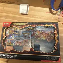 Pokémon TCG Charizard EX Special Collection in hand NEW SEALED - Image 1