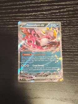 Fezandipiti EX Shrouded Fable Holo Double Rare Pokémon TCG 038/064 - Image 3