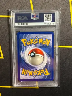 1999 Pokemon TCG Fossil Aerodactyl 16/62 Rare WOTC PSA 8 NM-MT - Image 2
