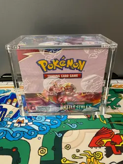 SEALED w/ Acrylic 🔵 Battle Styles Booster Box Pokémon Sword & Shield - Image 7