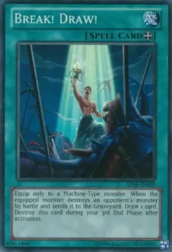 1 x Break! Draw! - AP04-EN009 - Super Rare - Unlimited Edition Near Mint, Englis - Image 1