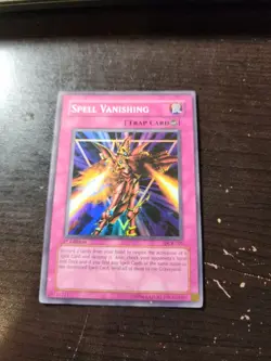 YUGIOH SPELL VANISHING #DCR-101 HOLO RARE LIGHT PLAY 1ST EDITION DARK y16 - Image 1