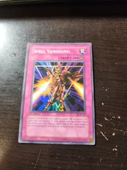 YUGIOH SPELL VANISHING #DCR-101 HOLO RARE LIGHT PLAY 1ST EDITION DARK y16 - Image 3