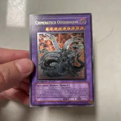Yugioh Chimeratech Overdragon Ultimate Rare POTD 1st Edition - Image 16