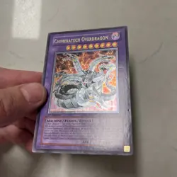 Yugioh Chimeratech Overdragon Ultimate Rare POTD 1st Edition - Image 5