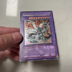 Yugioh Chimeratech Overdragon Ultimate Rare POTD 1st Edition - Image 8