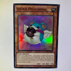 Yu-Gi-Oh! Card - Super Rare - Plush Mouse MP16-FR056 - Image 1