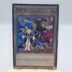 Yu-Gi-Oh! TCG Blue Gal & Trickstar Band Sweet Guitar Token Card #031 Yugioh - Image 3