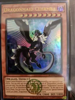 Yu-Gi-Oh! TCG: "Dragonmaid Cehrmba" Ultra Rare NM (BLMM-EN048) - Image 2